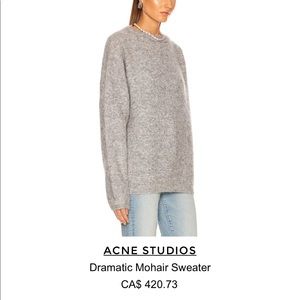 Acne Studios Mohair Sweater